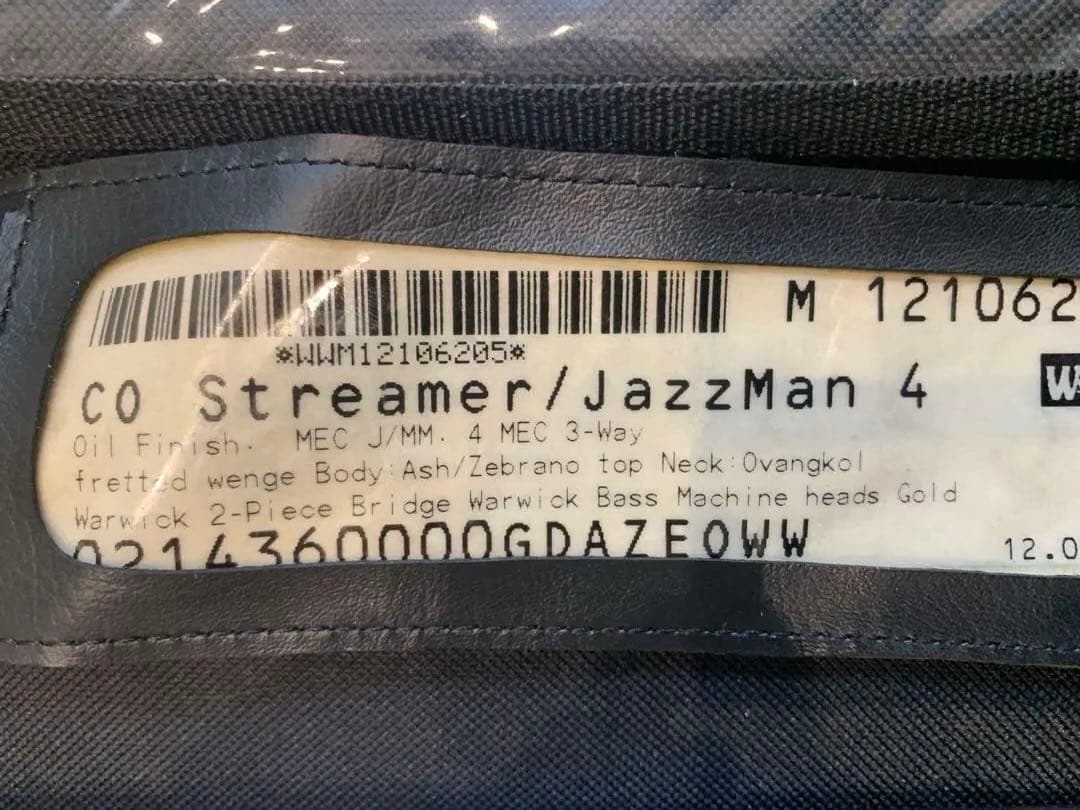 ⭐️希少⭐️Warwick streamer Jazzman LX 4【ドイツ製】