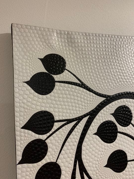 【訳あり】バリ島ドットアート 80×60cm 通常22,000円がなんと！