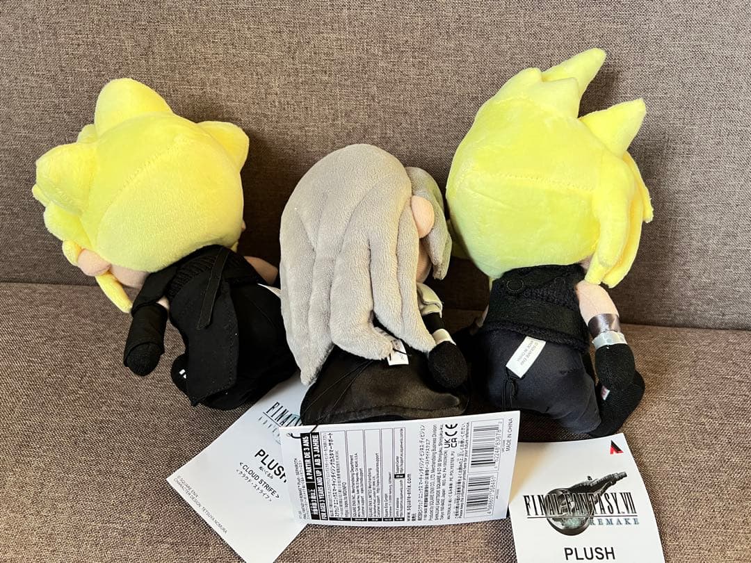 ファイナルファンタジー7 FF7 ac クラウド　セフィロス　ぬいぐるみ