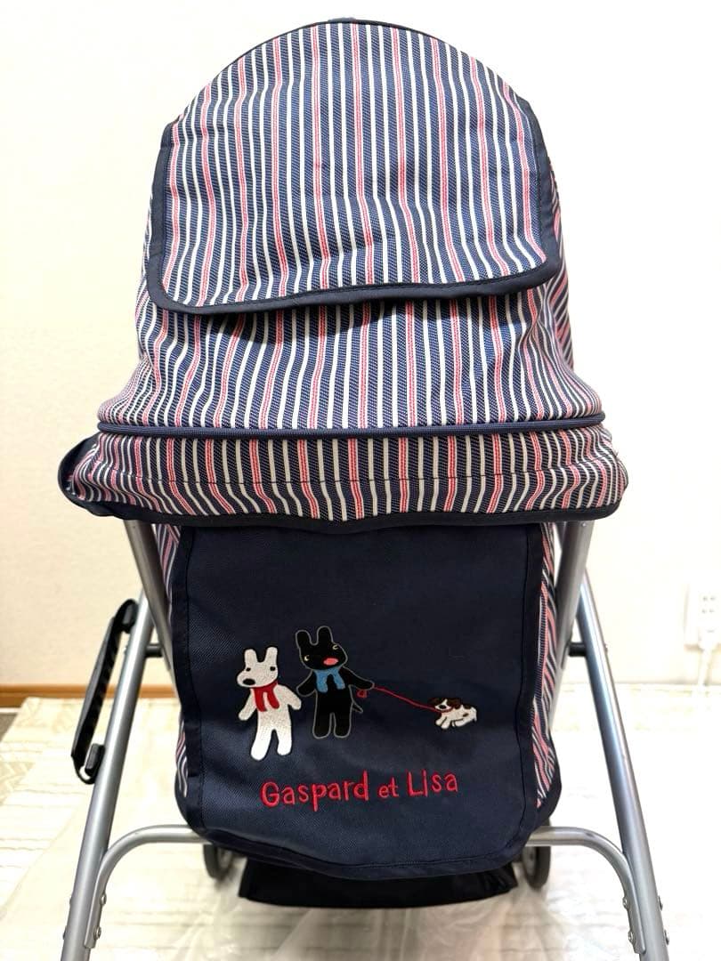 ✨美品✨リサとガスパールの可愛い❤️ペットバギー カート