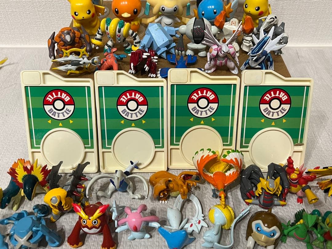 ポケモン モンコレ 指人形 ミニフィギュア まとめ売り 62体