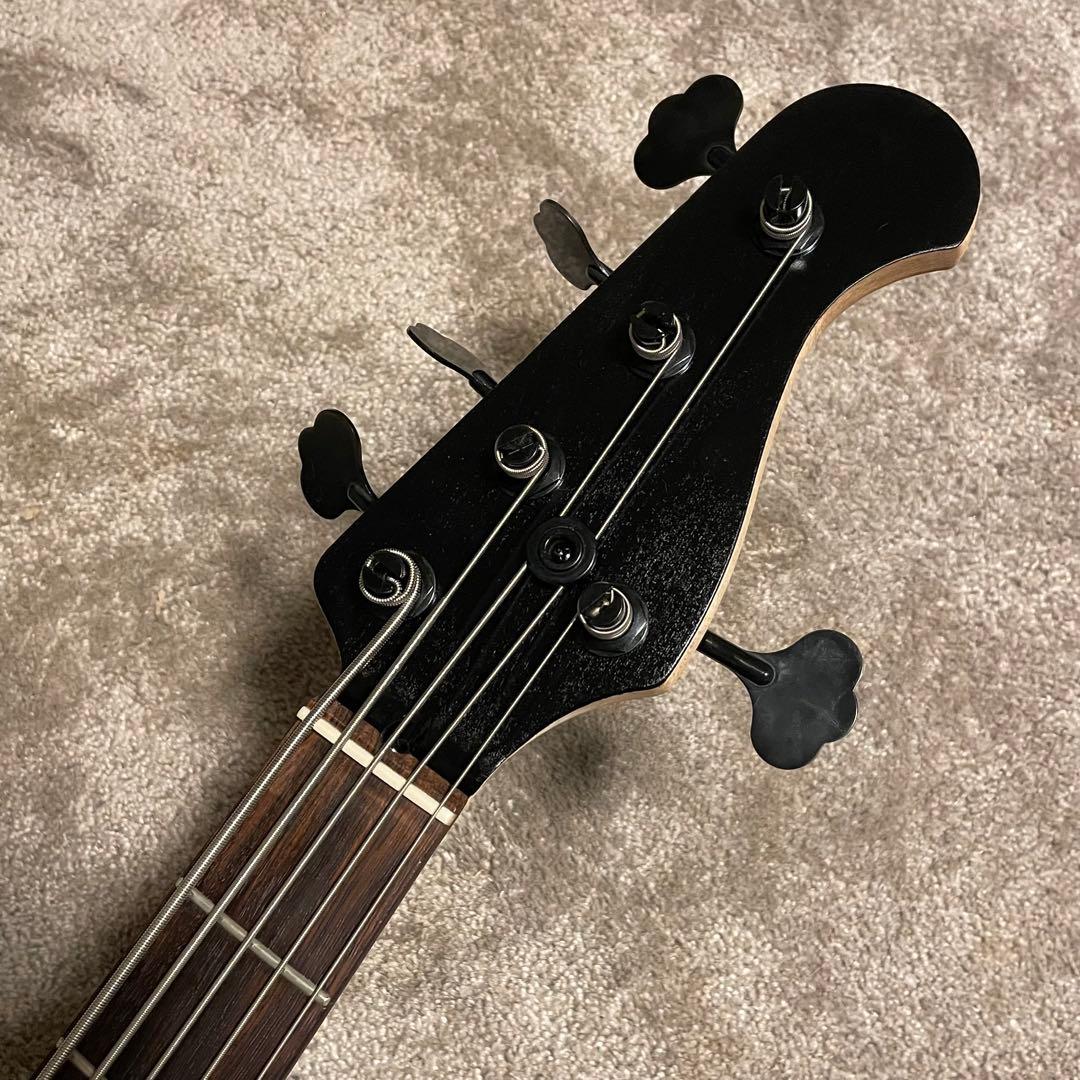 FGN フジゲン 5弦ベース サドウスキーピックアップ アッシュボディ ブラック