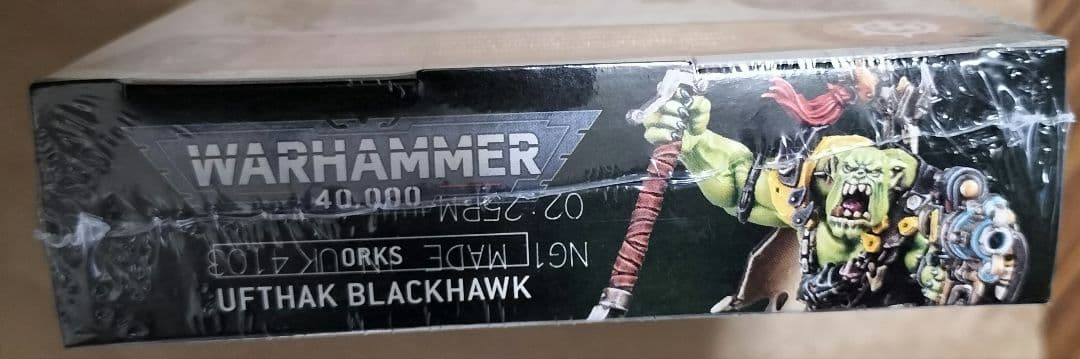 WH40K　オルク　ウフザック・ブラックホーク