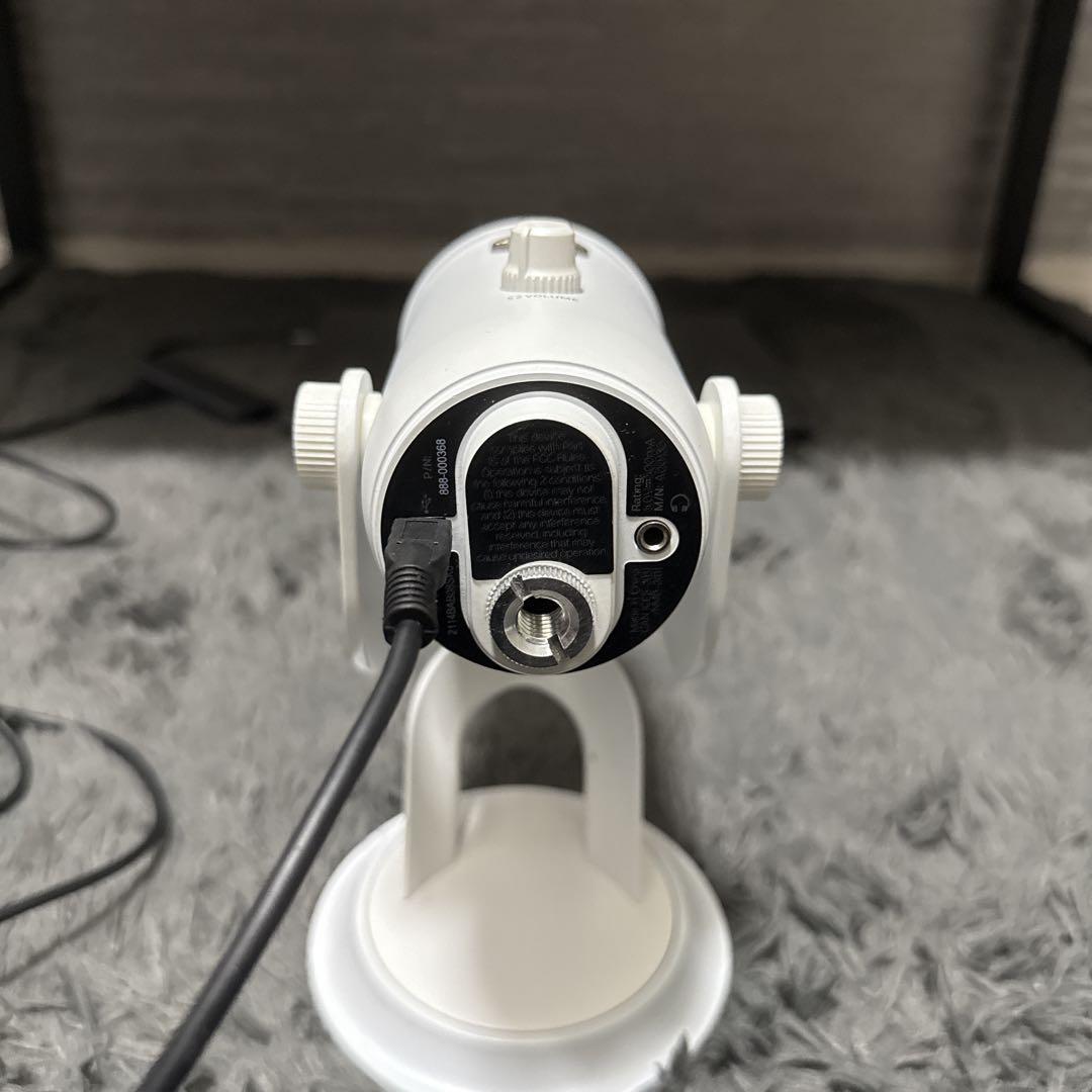 ロジクール Blue Yeti BM400W USBコンデンサーマイク ホワイト