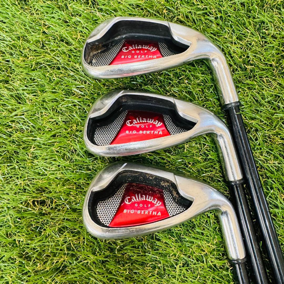 【男性用】Callaway BIG BERTHA アイアンセット 6本