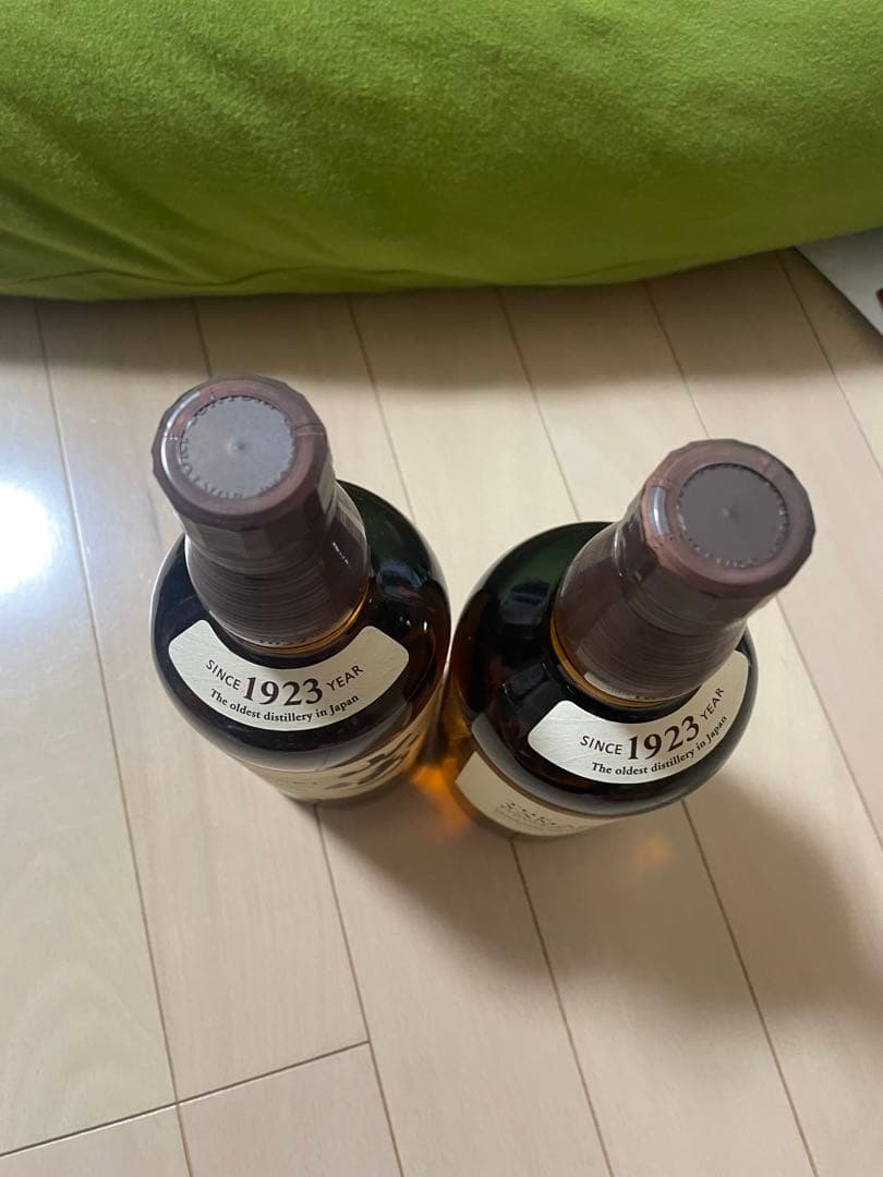 山崎 シングルモルトウイスキー 100周年記念 700ml2種セット