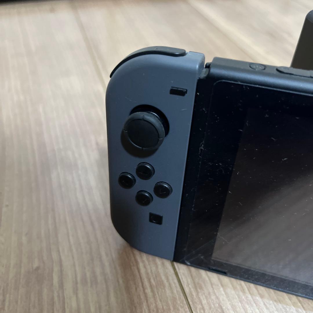 【美品】Nintendo Switch 本体 グレー 付属品あり
