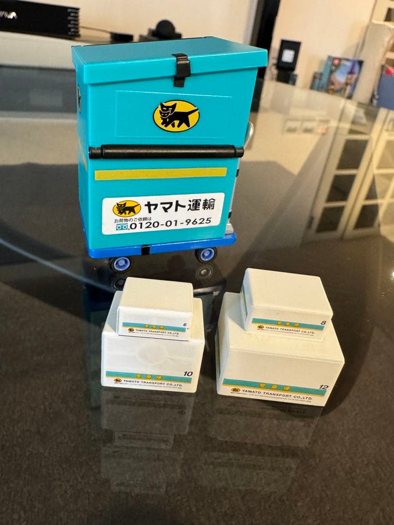 【クロネコヤマト】ミニカーセット 5台 印鑑立