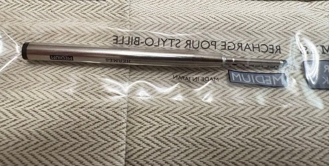 【未使用品】HERMES エルメス　ノーチラス　青い　ボールペン　文具