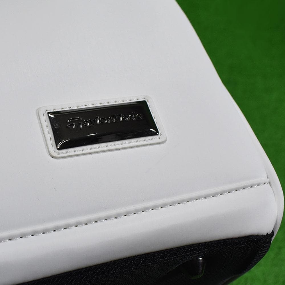 TaylorMade/テーラーメイド ゴルフ ボストンバッグ【白/黒】新品！