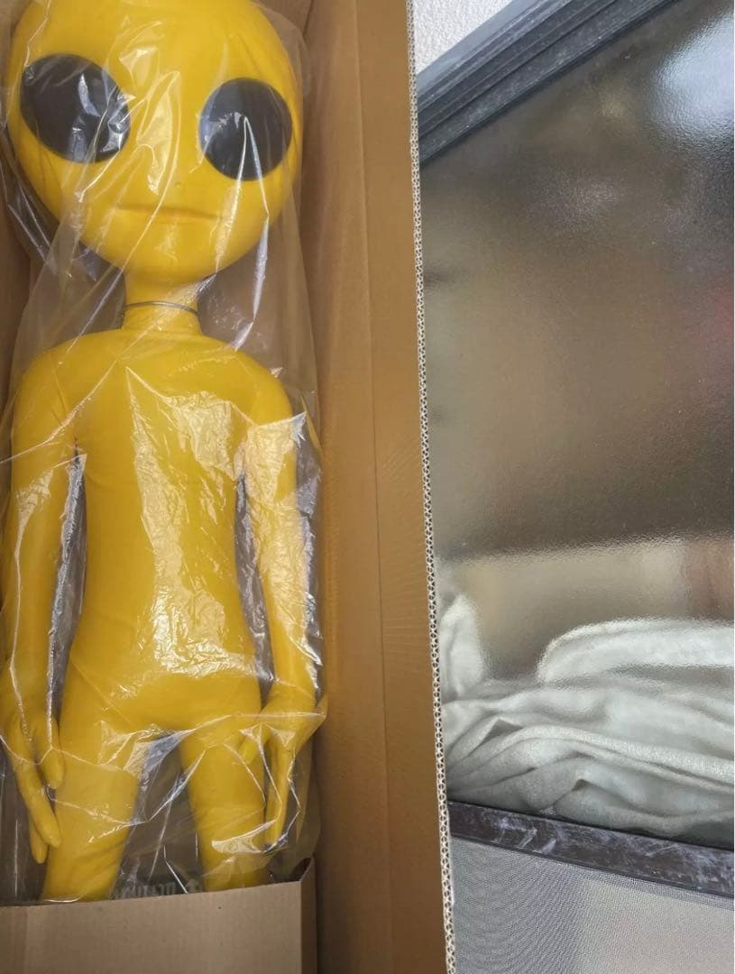 日清カップヌードルすごいぞビッグU.T. 130cm 等身大くねくねフィギュア