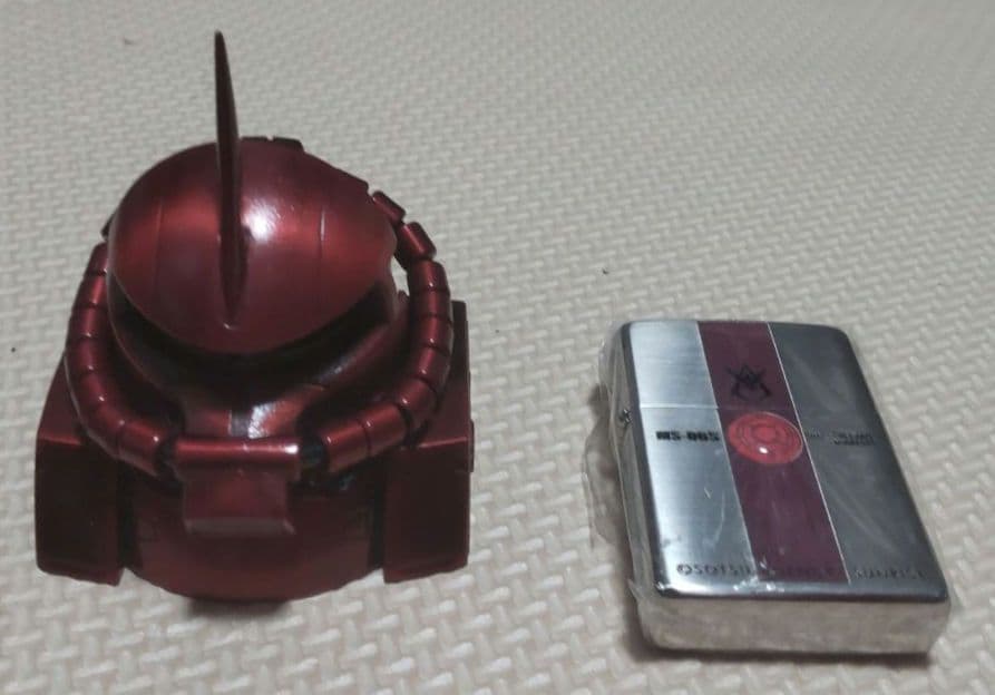 MS-06 ZIPPO HEAD STAND MODEL シャア専用ザク