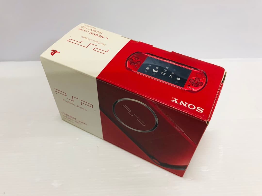 ★未使用品★極美品ラディアント・レッド (PSP-3000RR)生産終了　訳