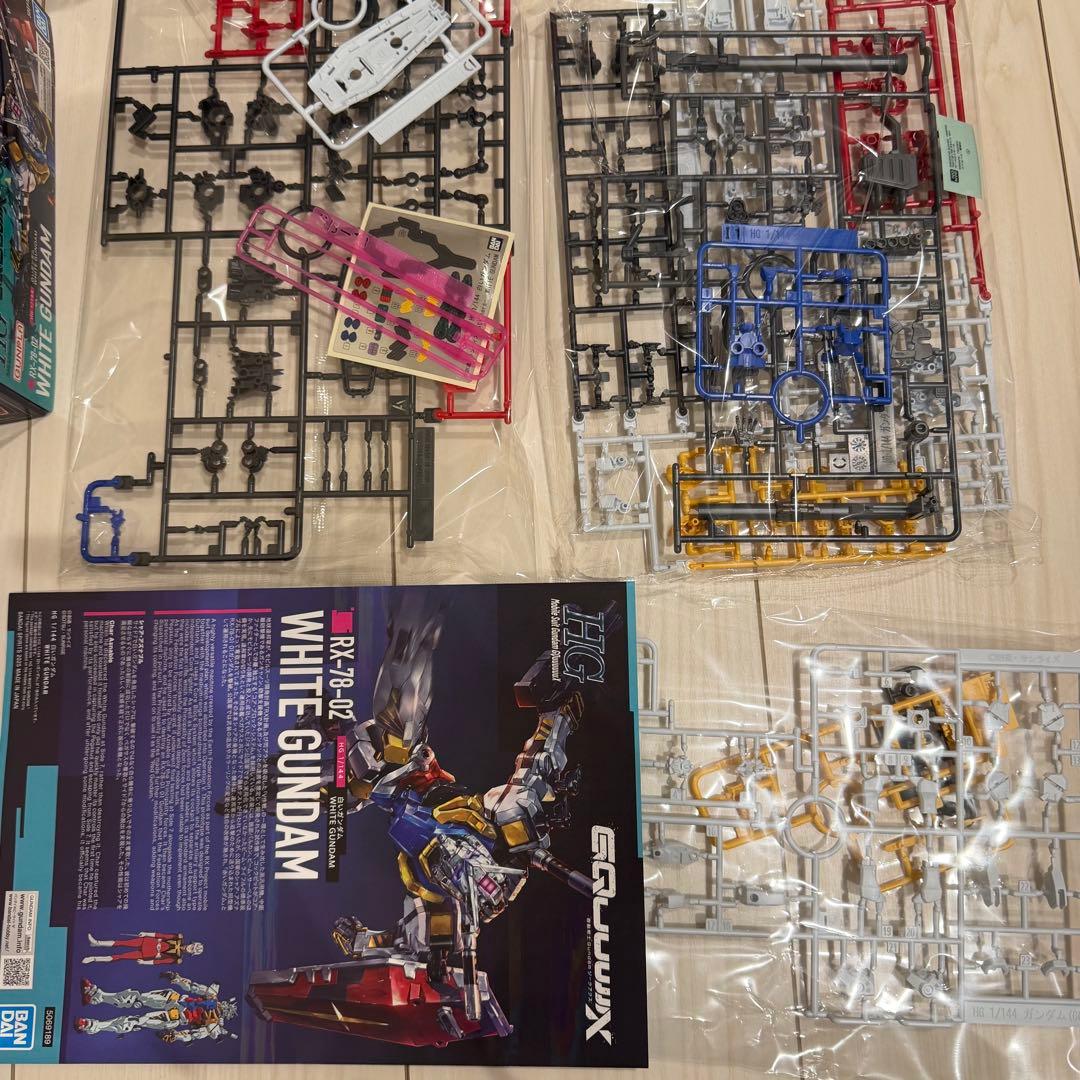 ガンプラまとめ売り GQuuuuuuX 赤いガンダム エンディミオンユニット 他