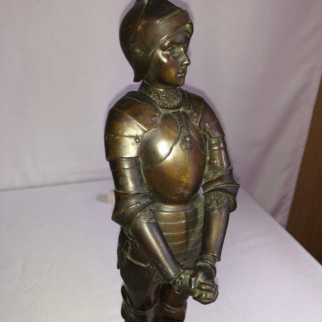 Jeanne d’Arc.  ジャンヌダルク　ブロンズ像