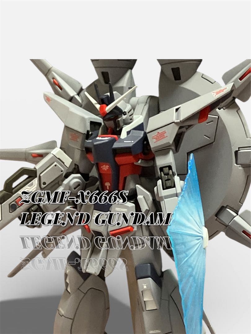 HGCEレジェンドガンダム　全塗装　完成品