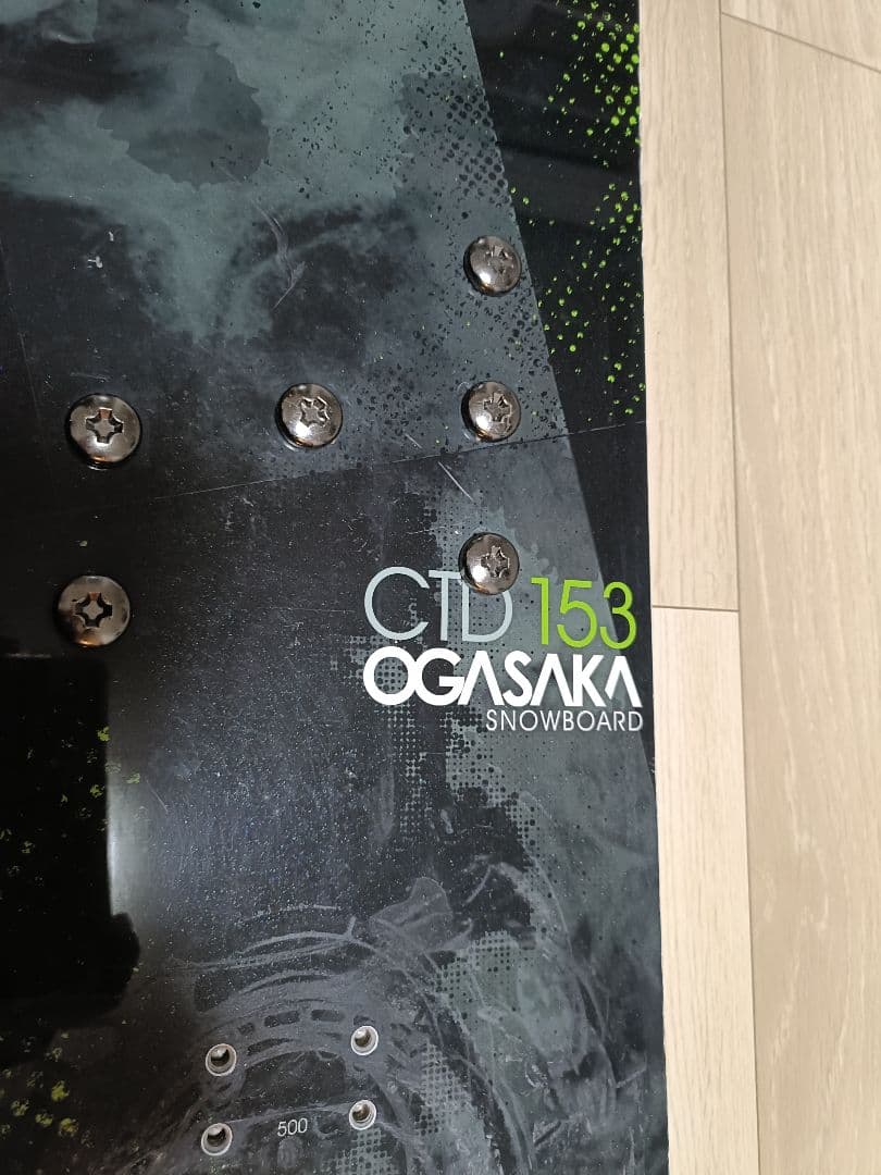 【ちょこ】　OGASAKA オガサカ スノーボードCTD153 板 国産