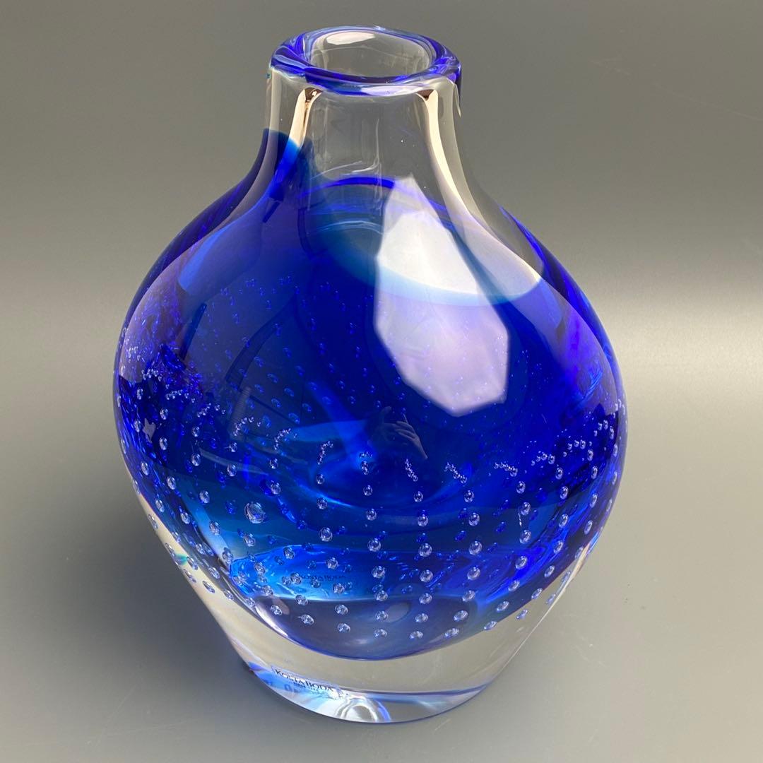北欧 KOSTA BODA コスタボダ ヨーラン・ヴァルフ 花瓶 18.5cm