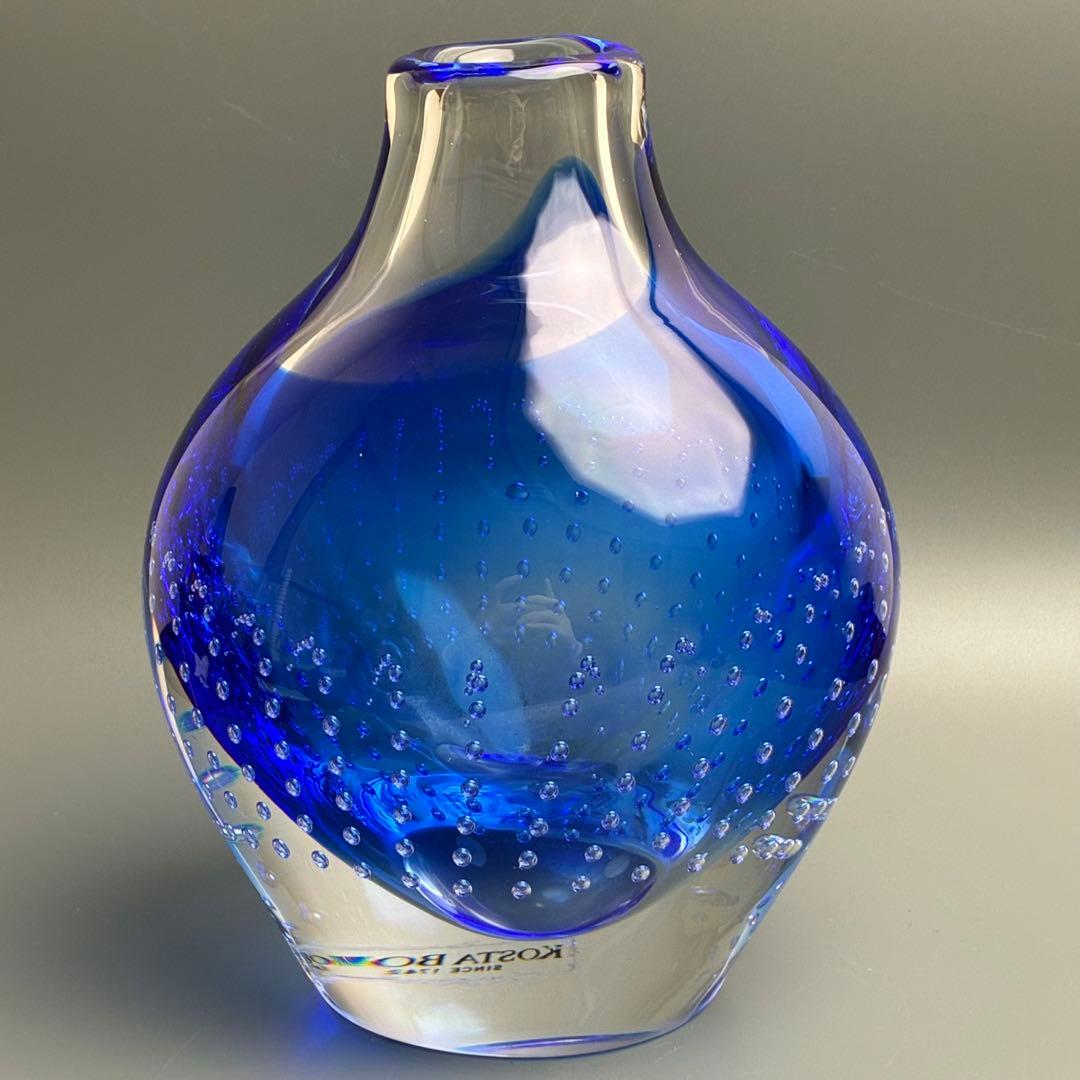 北欧 KOSTA BODA コスタボダ ヨーラン・ヴァルフ 花瓶 18.5cm