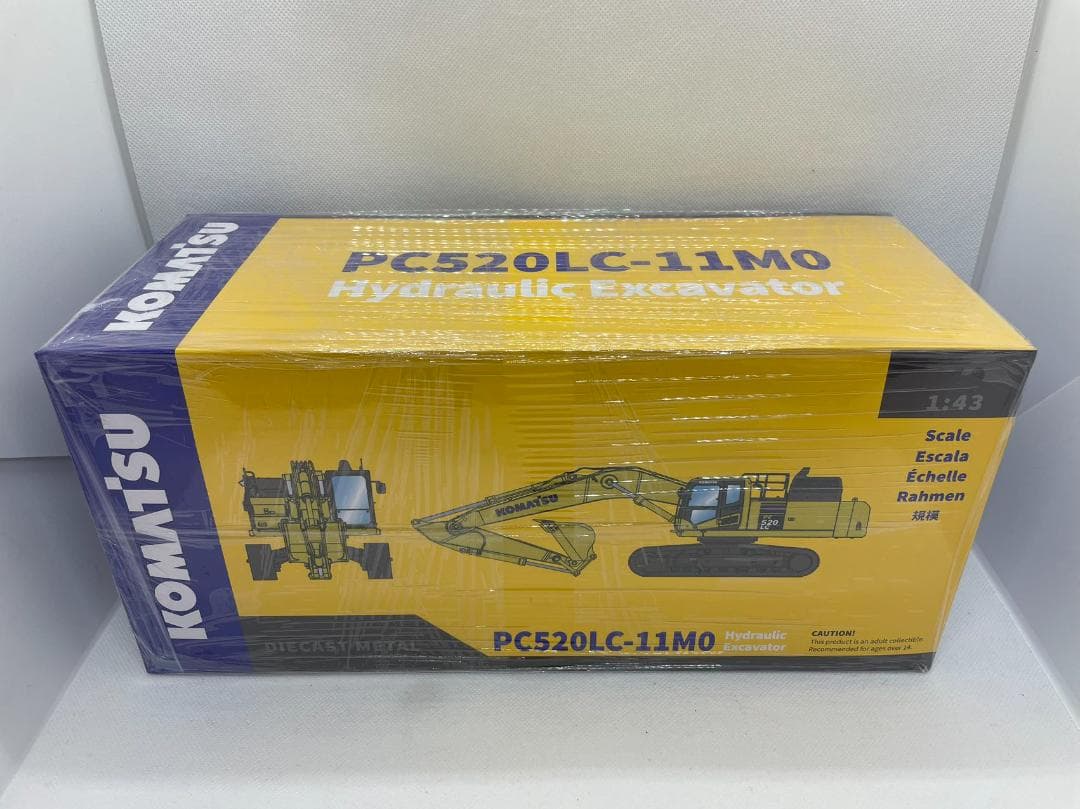 31R-010 1/43 コマツ KOMATSU PC520LC-11MO