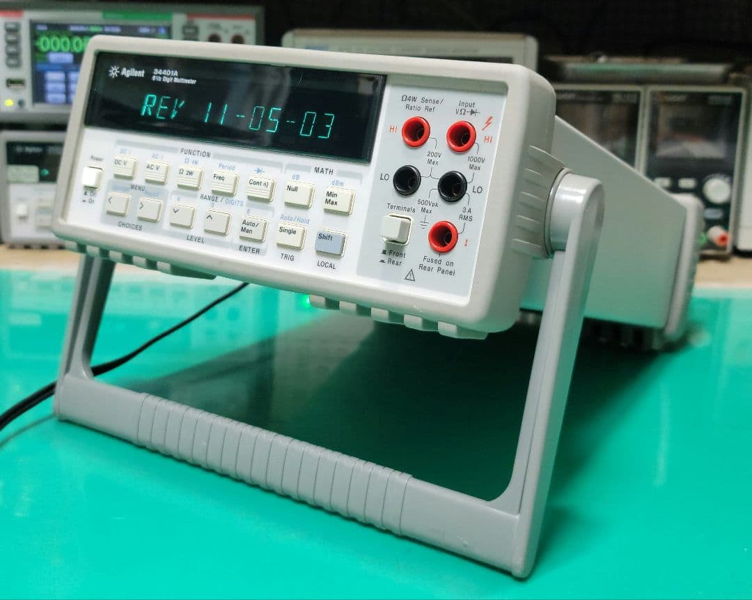 Agilent 34401A 6.5桁 デジタルマルチメーター測定良好