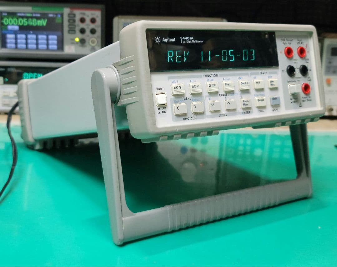 Agilent 34401A 6.5桁 デジタルマルチメーター測定良好