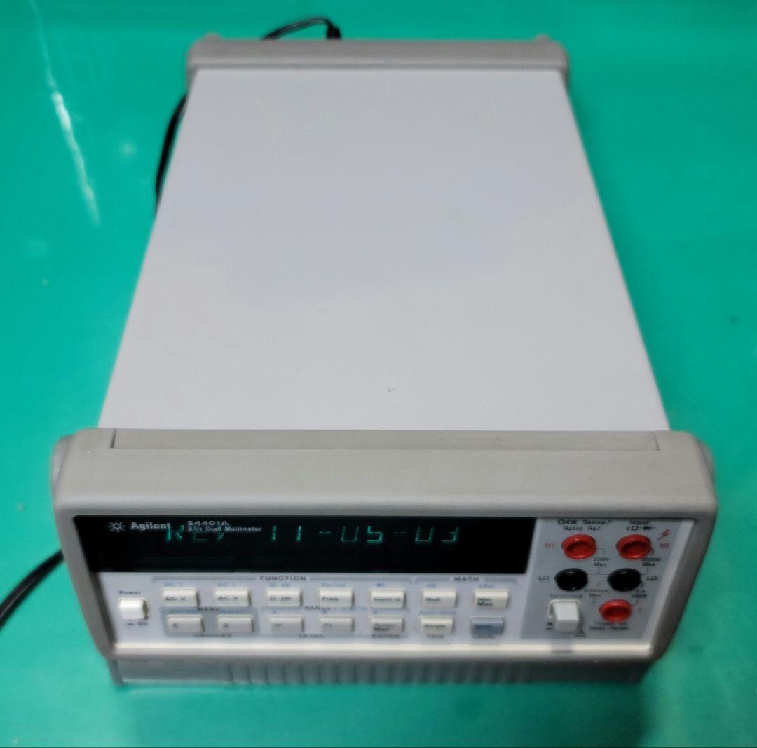 Agilent 34401A 6.5桁 デジタルマルチメーター測定良好