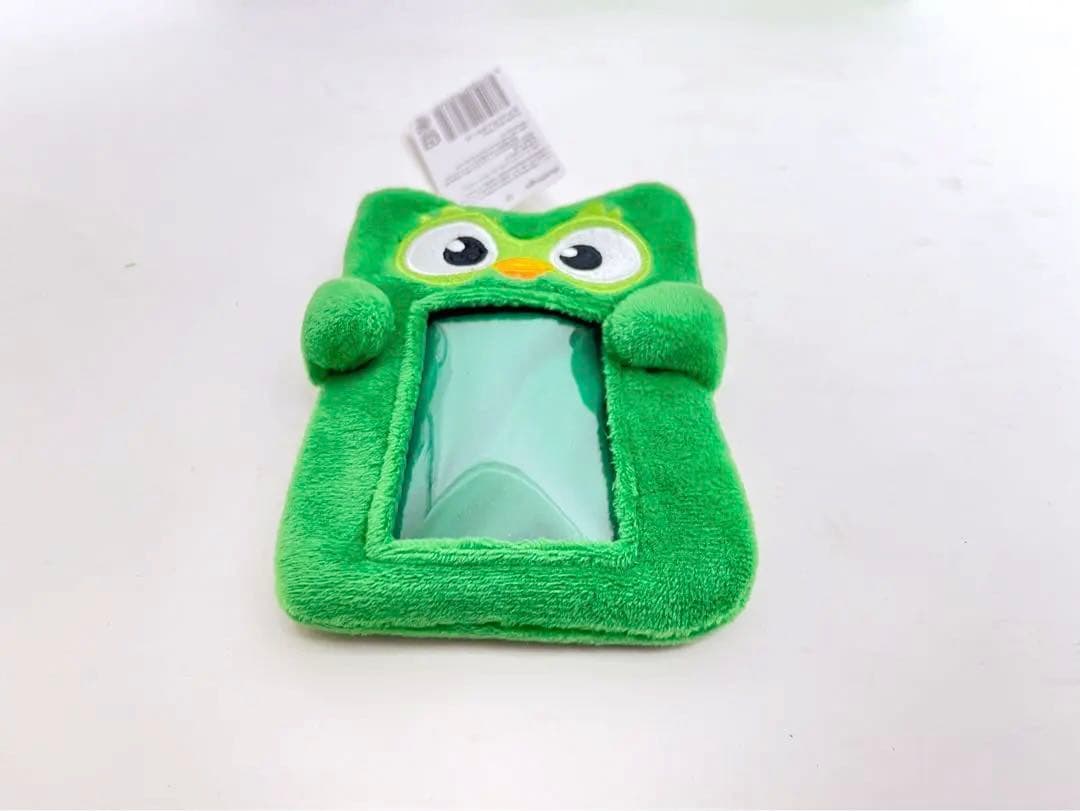 【デュオリンゴ】デュオ＆リリーぬいぐるみ ケース ステッカー袋 Duolingo