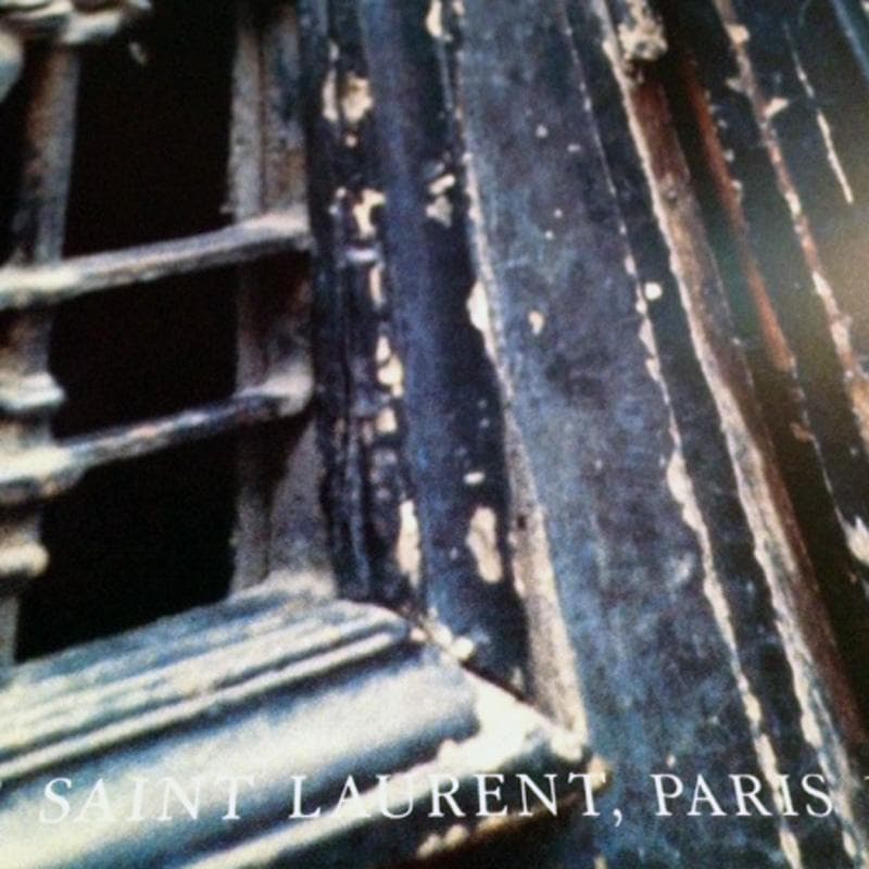 額装済/YSL イヴ サンローラン パリ 1983/デヴィッド サイドナー