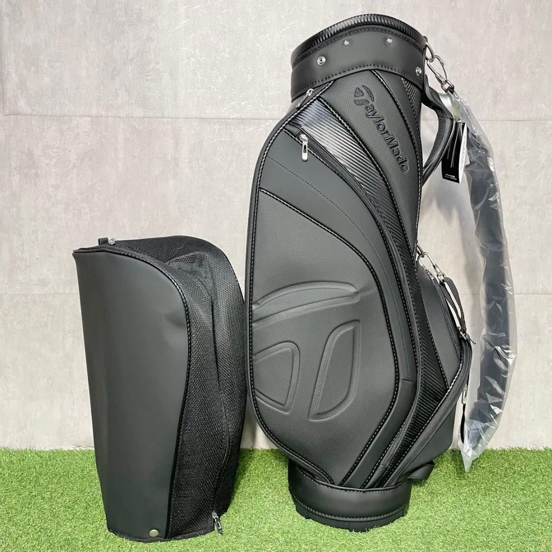 【新品】テーラーメイド スポーツモダン キャディバッグ ゴルフバッグ ブラック