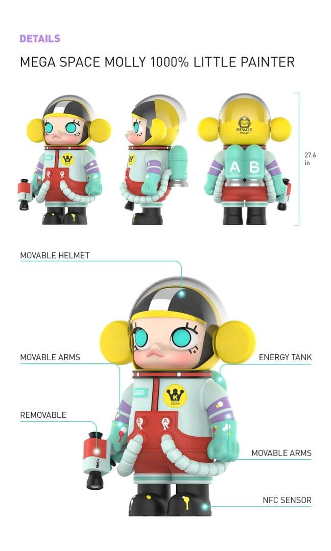 その他 MEGA SPACE MOLLY 1000% Little Painter