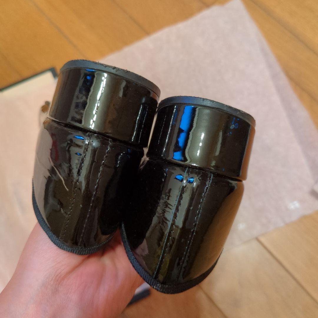 repetto ビーガンレザー バレエシューズ 黒 36