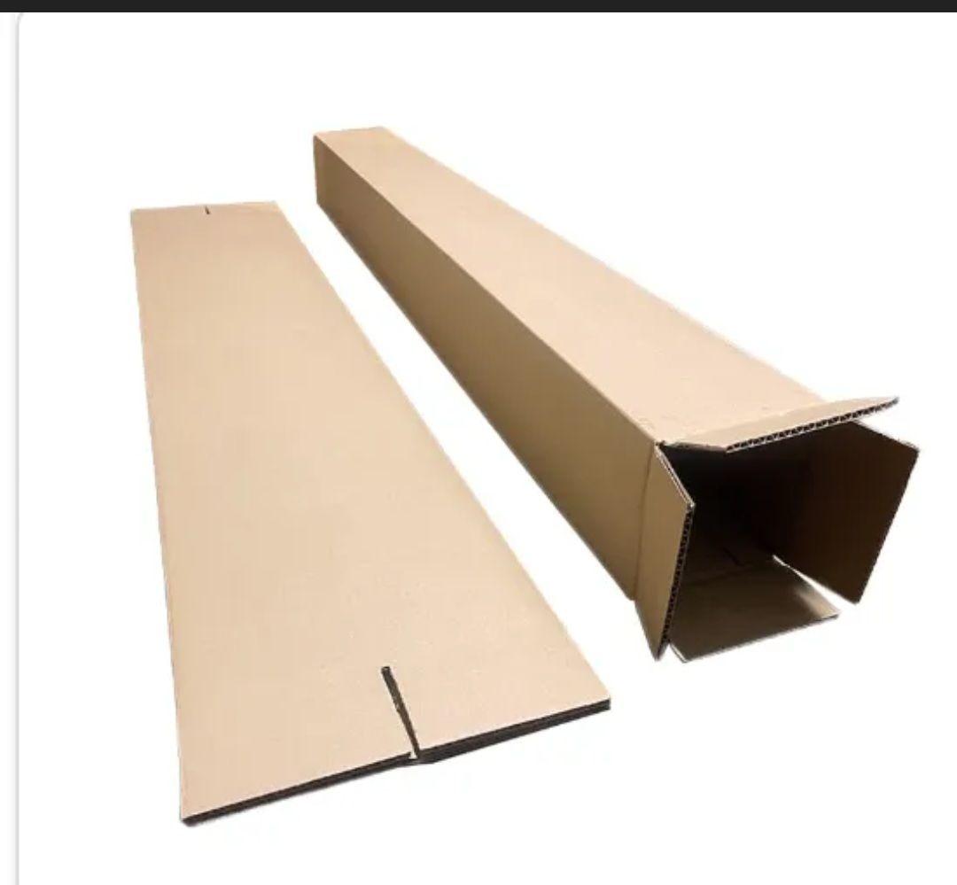 ゴルフ ポスター 長物 段ボール 50枚　約125mmx125mmx1210mm