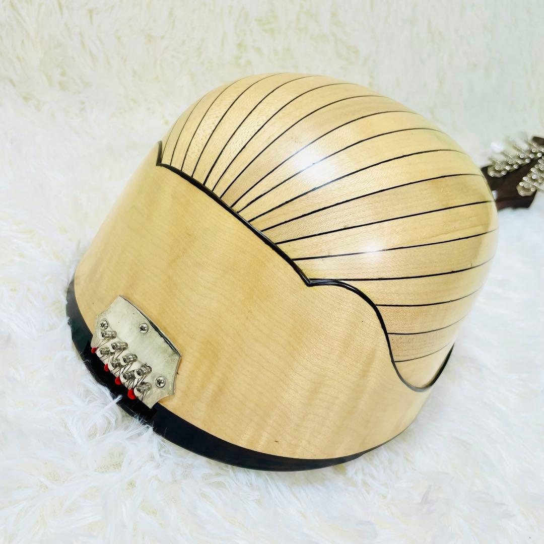 美品　宮野厚志　マンドリン　M-2 ミヤノアツシ　手工　中位モデル　ケース付き