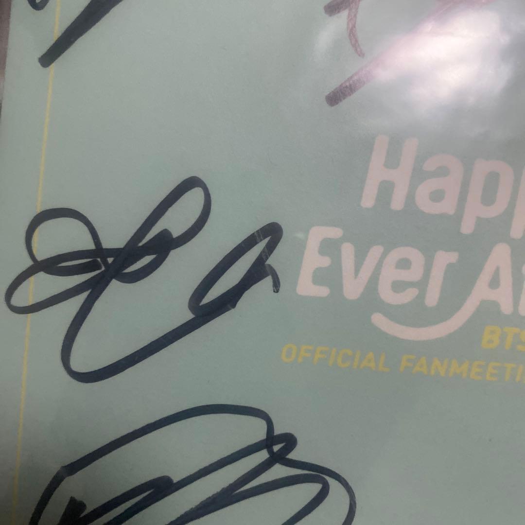 BTS Happy Ever After サイン入り　ポストカード