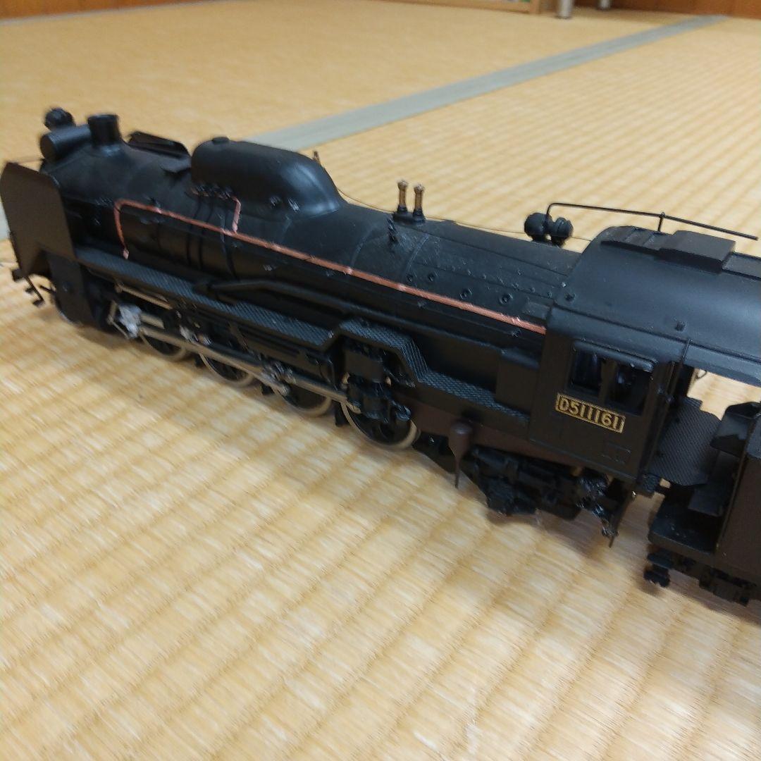 蒸気機関車模型(D51161)