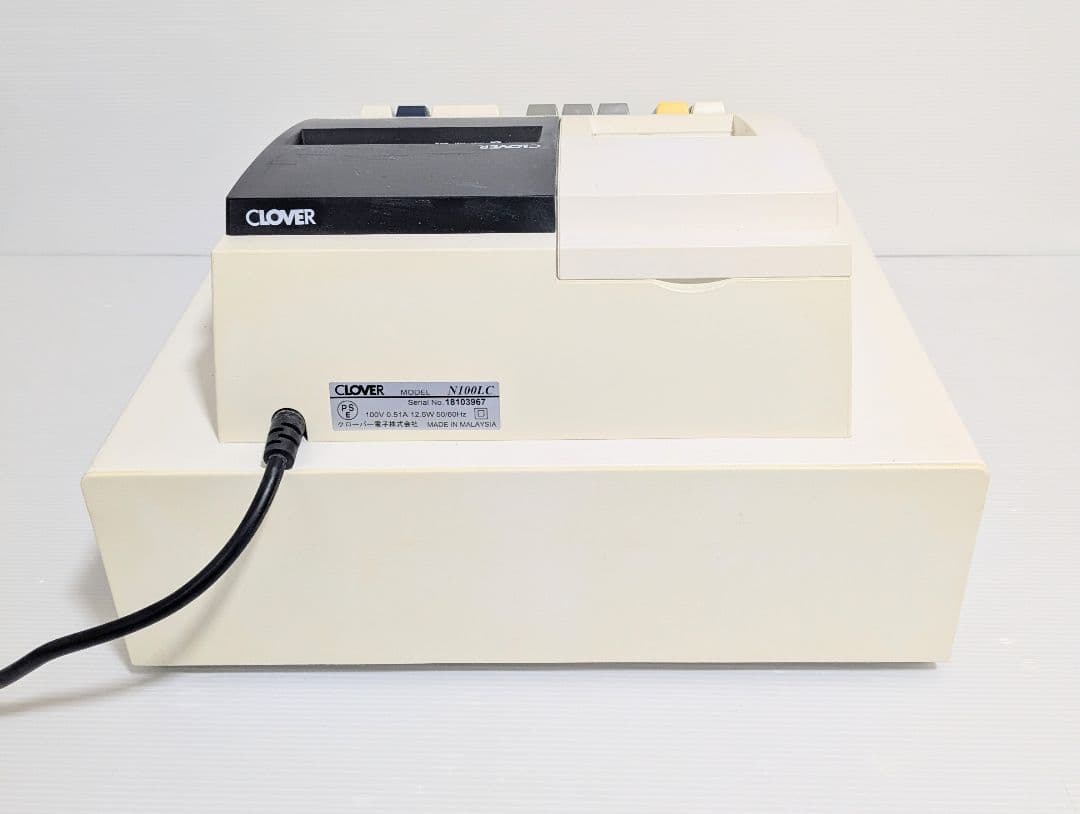 CLOVER N100LC　レジスター クローバー　電子レジスター