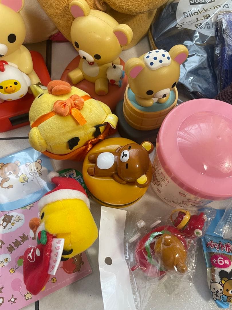 リラックマ　コリラックマ　キイロイトリ　ぬいぐるみ　まとめ売り
