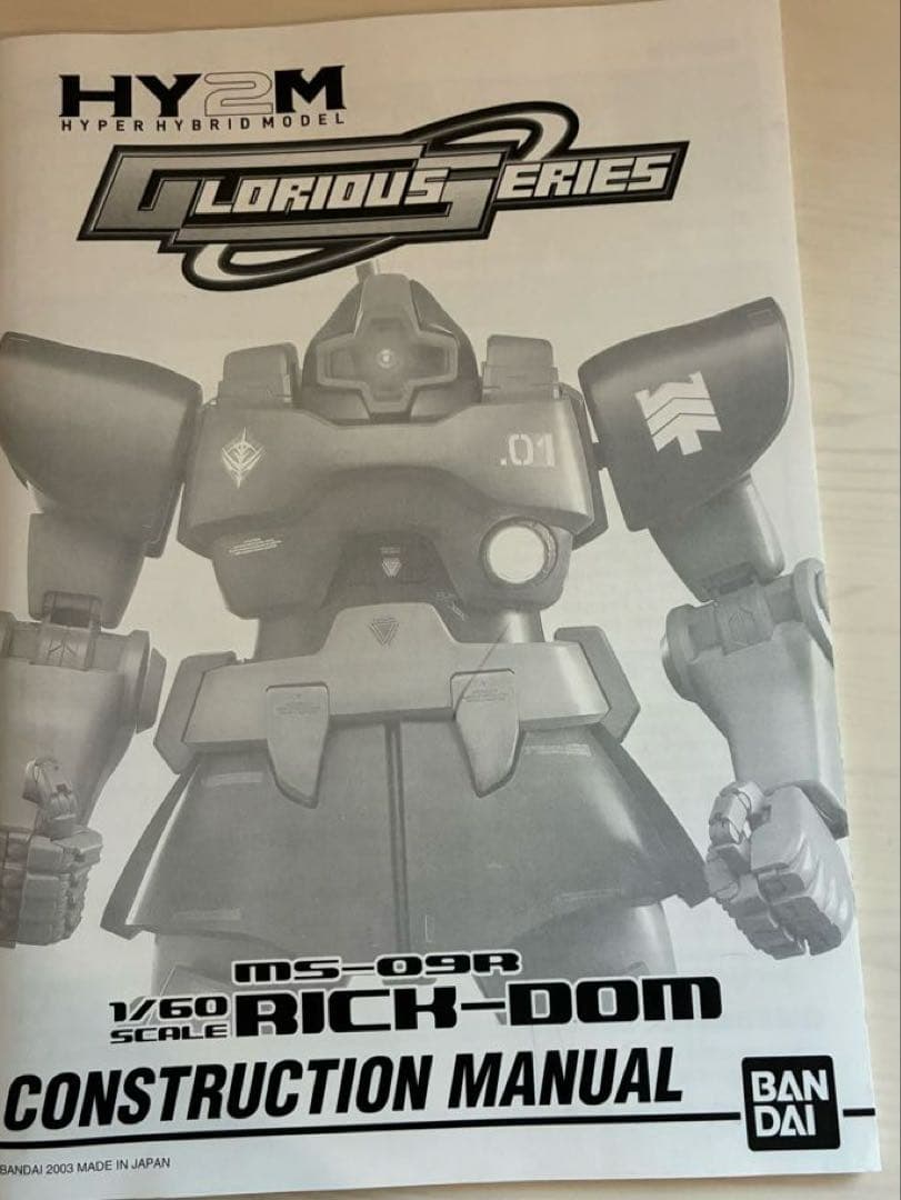 ⭐︎jinn⭐︎RICH-DOM HY2M ms-09R 1/60SCALE