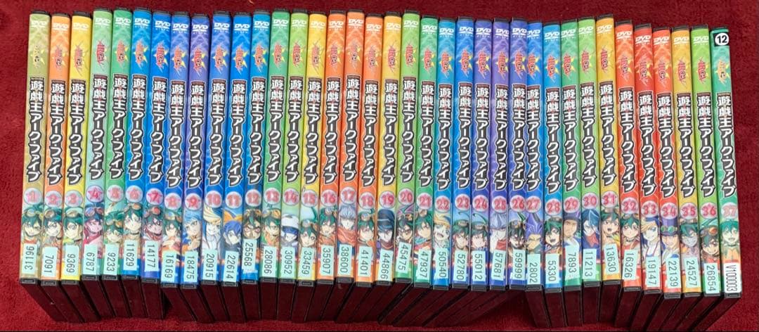 遊☆戯☆王 ARC-Ⅴ DVD 全37巻　遊戯王アークファイブ