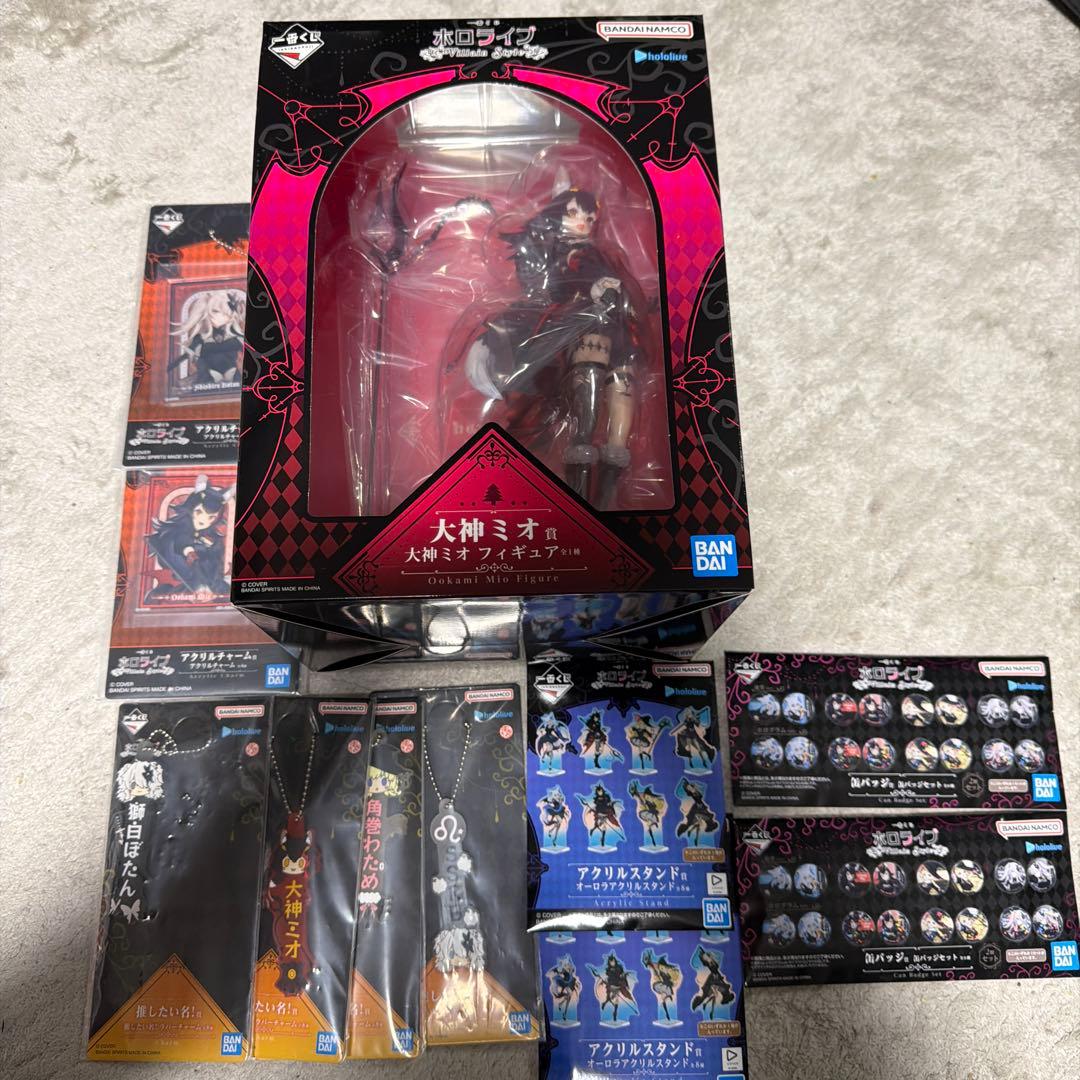 ホロライブ 一番くじ　Villain Style 大神ミオ 賞 フィギュアその他