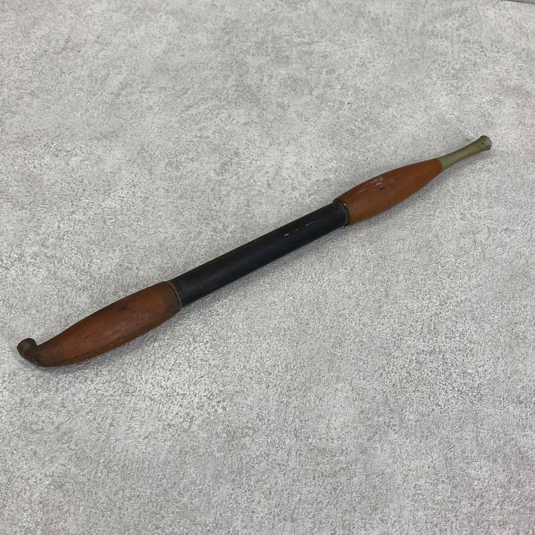煙管 キセル 真鍮 長さ33.2cm インテリア 飾り 小物