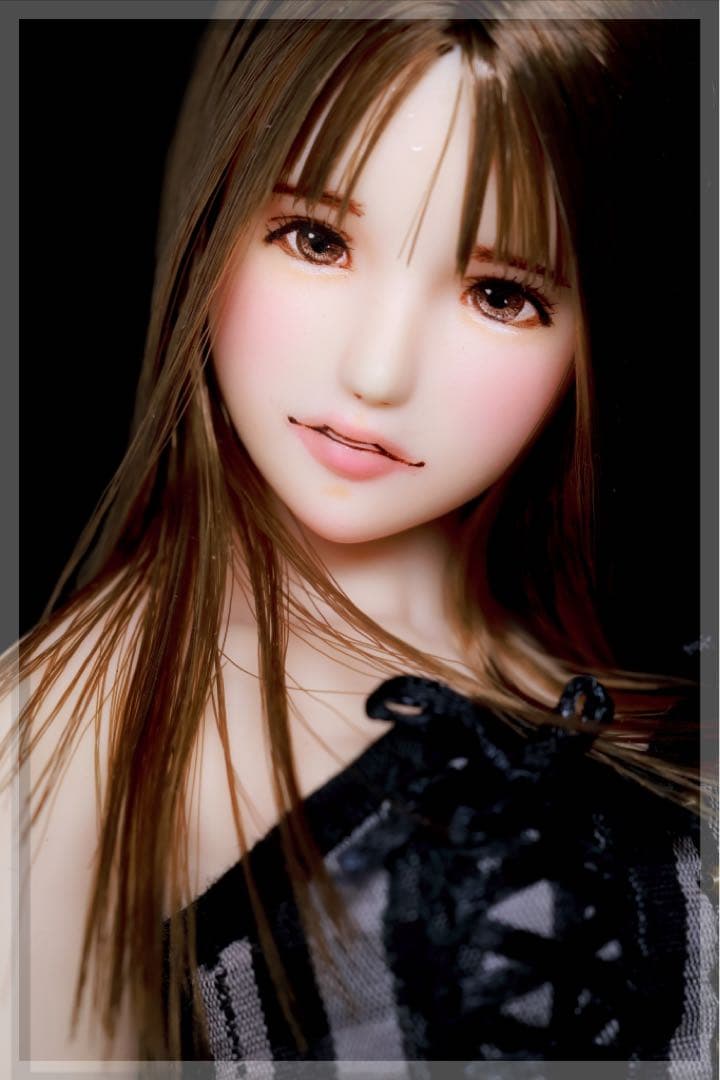 ♪♪ 1/6 　ドール カスタムドールヘッド　　睦実　(ともみ)　　♪♪