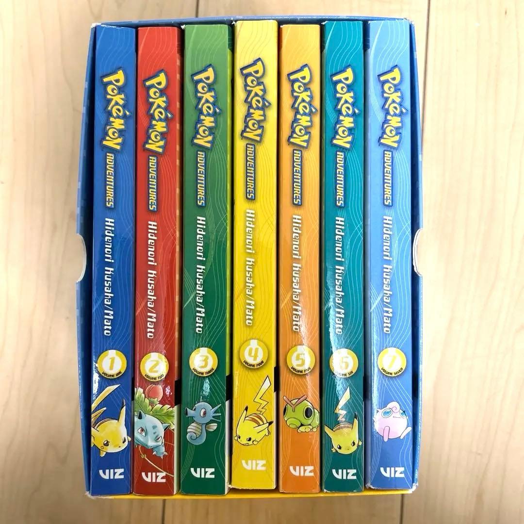 Pokemon adventures 英語コミック7冊セット