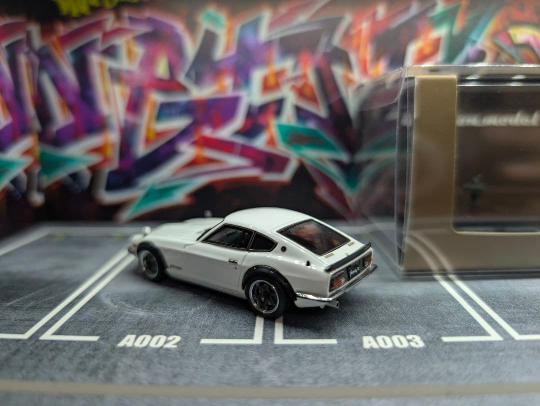 イグニッションモデル Datsun 240Z ホワイトミニカー