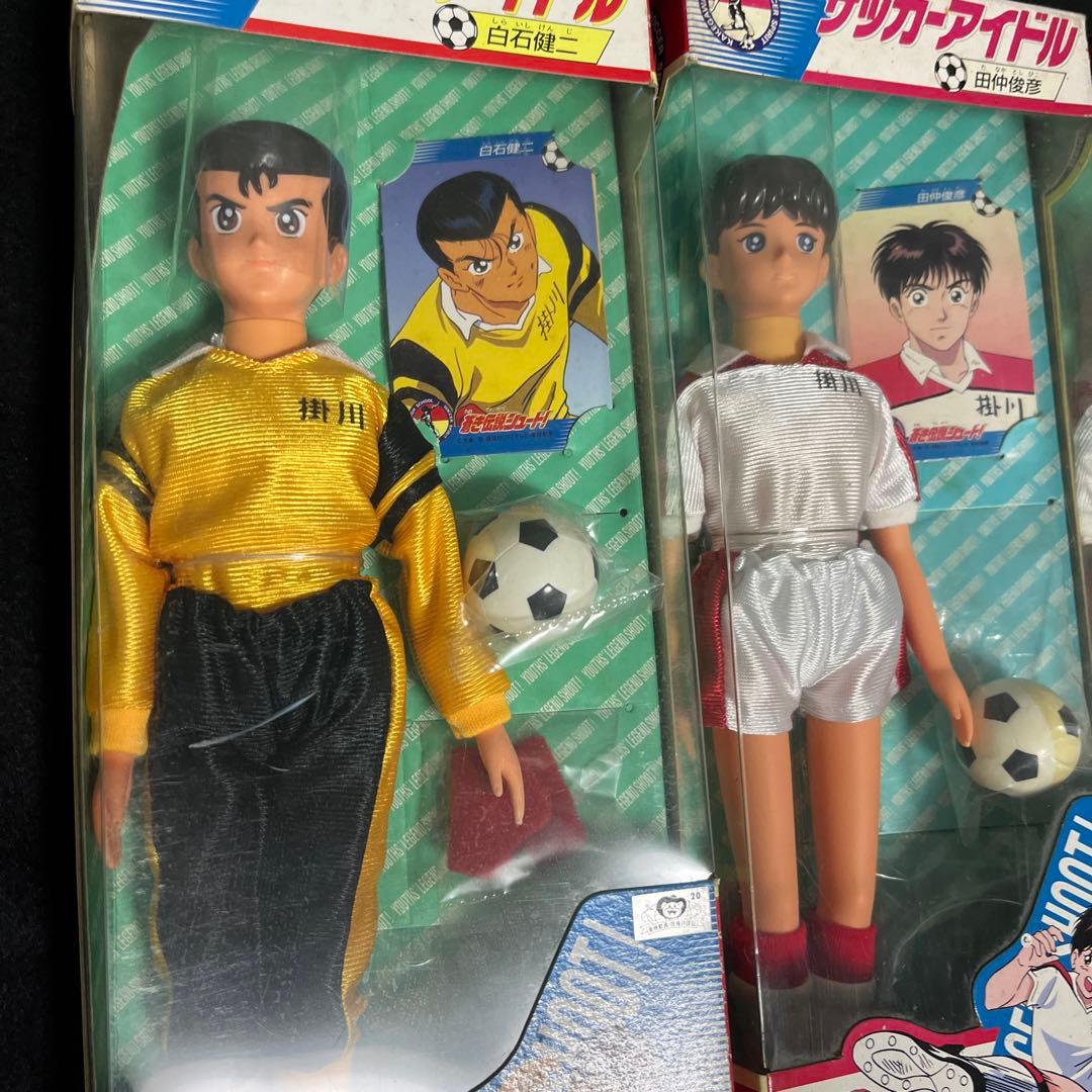 レトロ　蒼き伝説シュート　サッカーアイドル