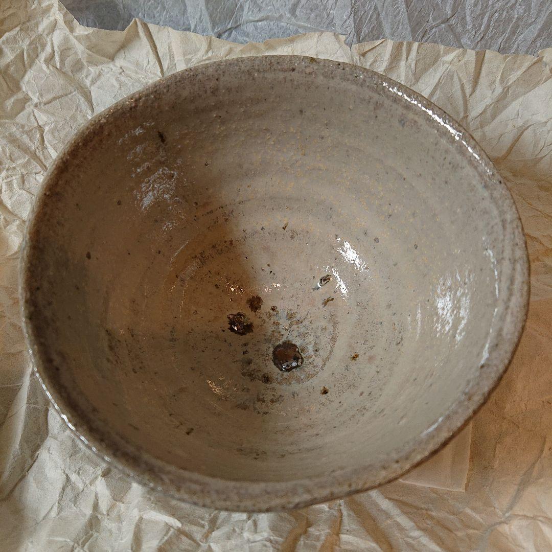 茶道具 茶碗 西岡小十 朝鮮唐津茶碗
