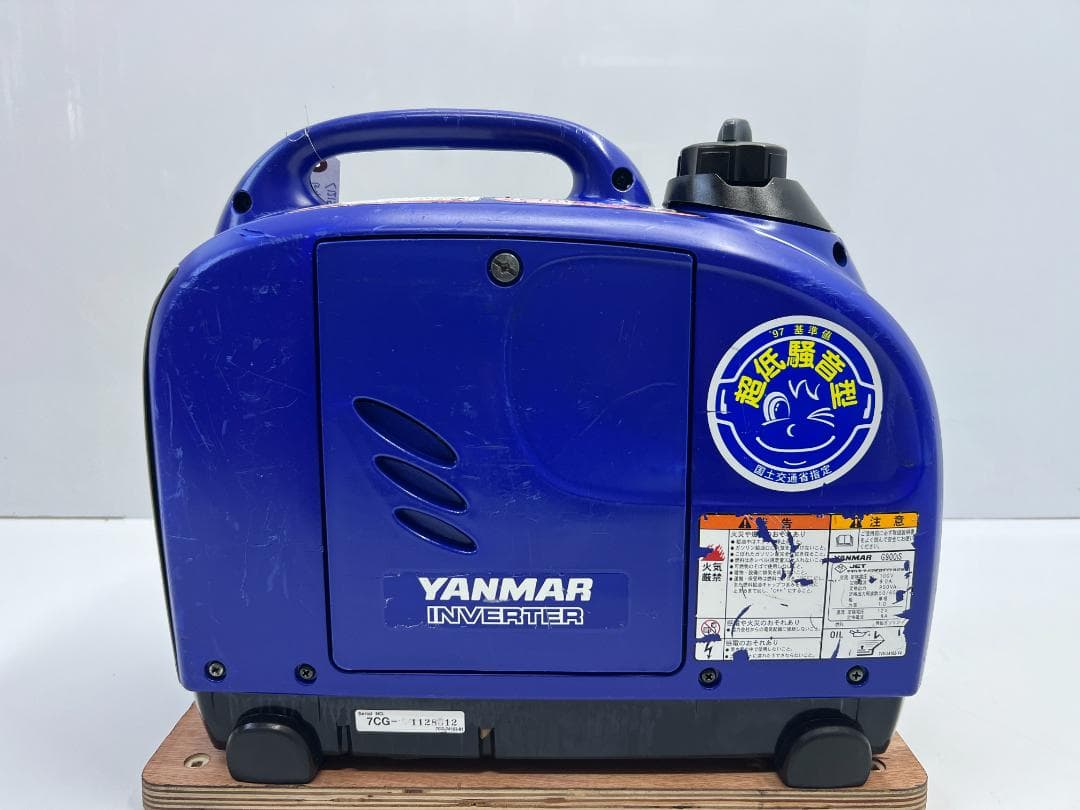 YANMAR ヤンマー インバーター発電機 G900IS 動作良好 ♪ 1215
