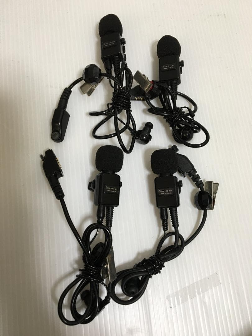 ICOM アイコム IC-UH35CTM 4台まとめ HM-163 BC-161