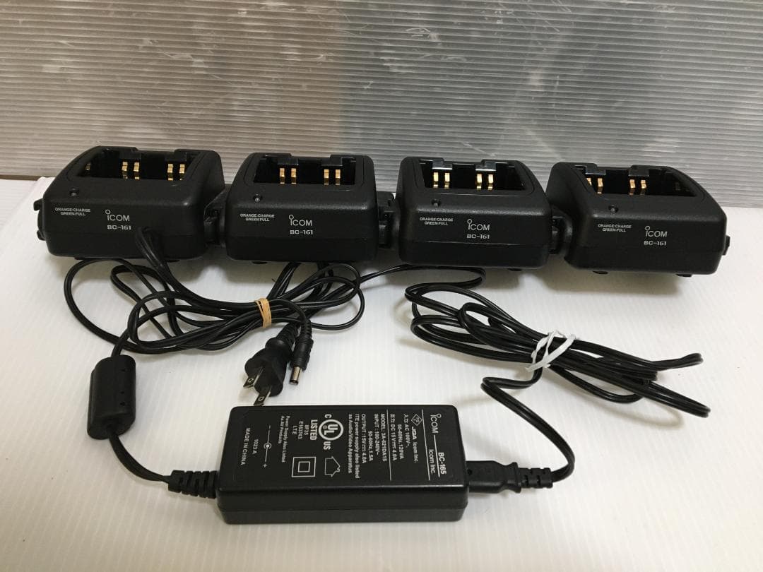 ICOM アイコム IC-UH35CTM 4台まとめ HM-163 BC-161